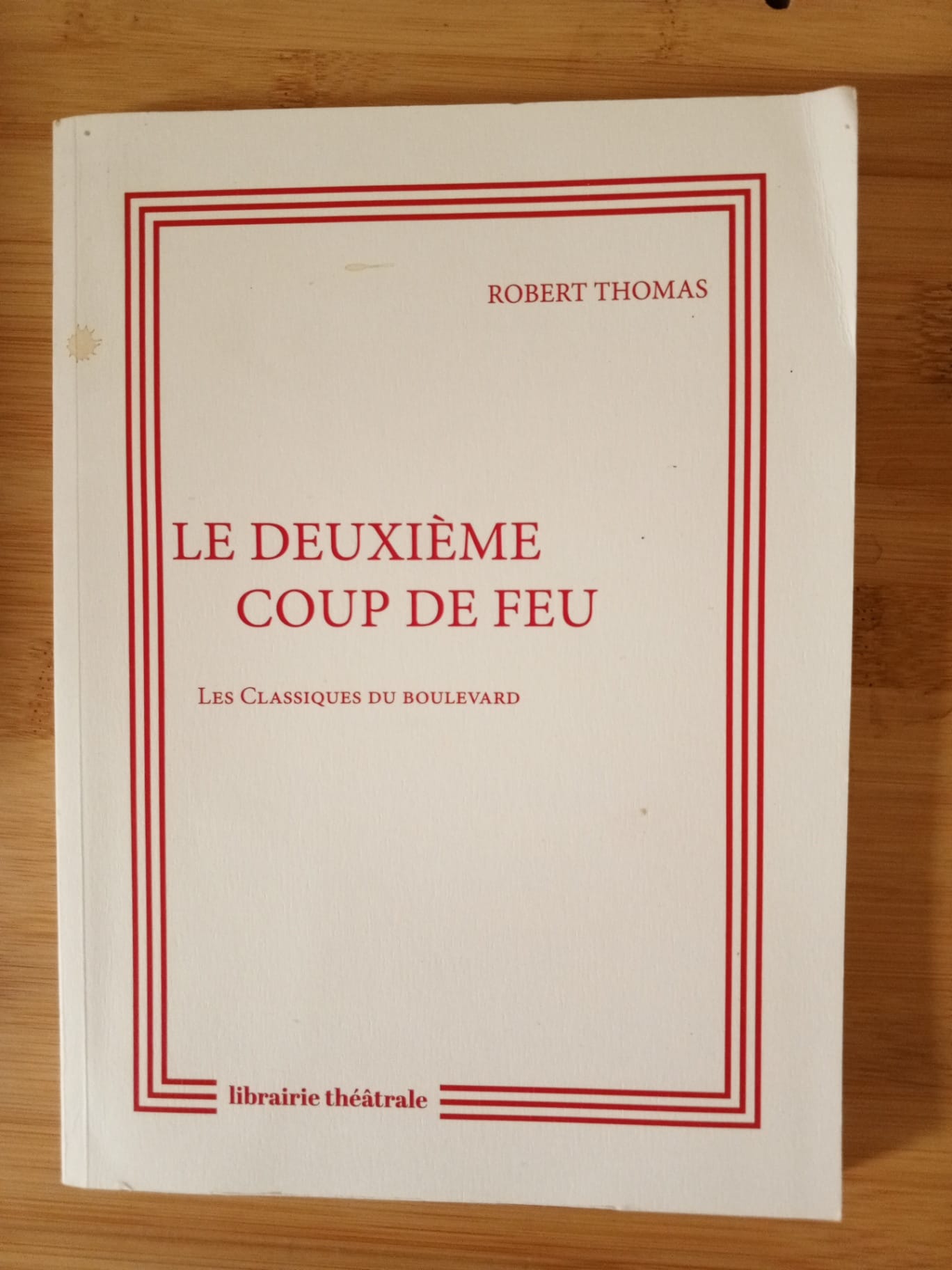 Le deuxième coup de feu