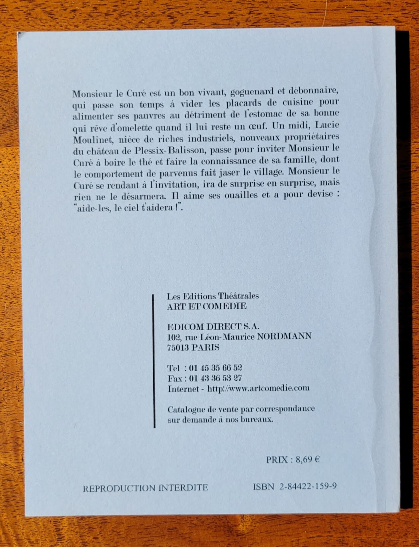 Monsieur le curé de Saint-Jacut
