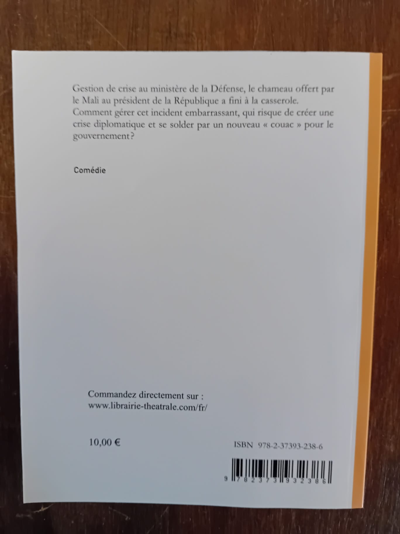 Cuisine diplomatique : d'après une histoire vraie