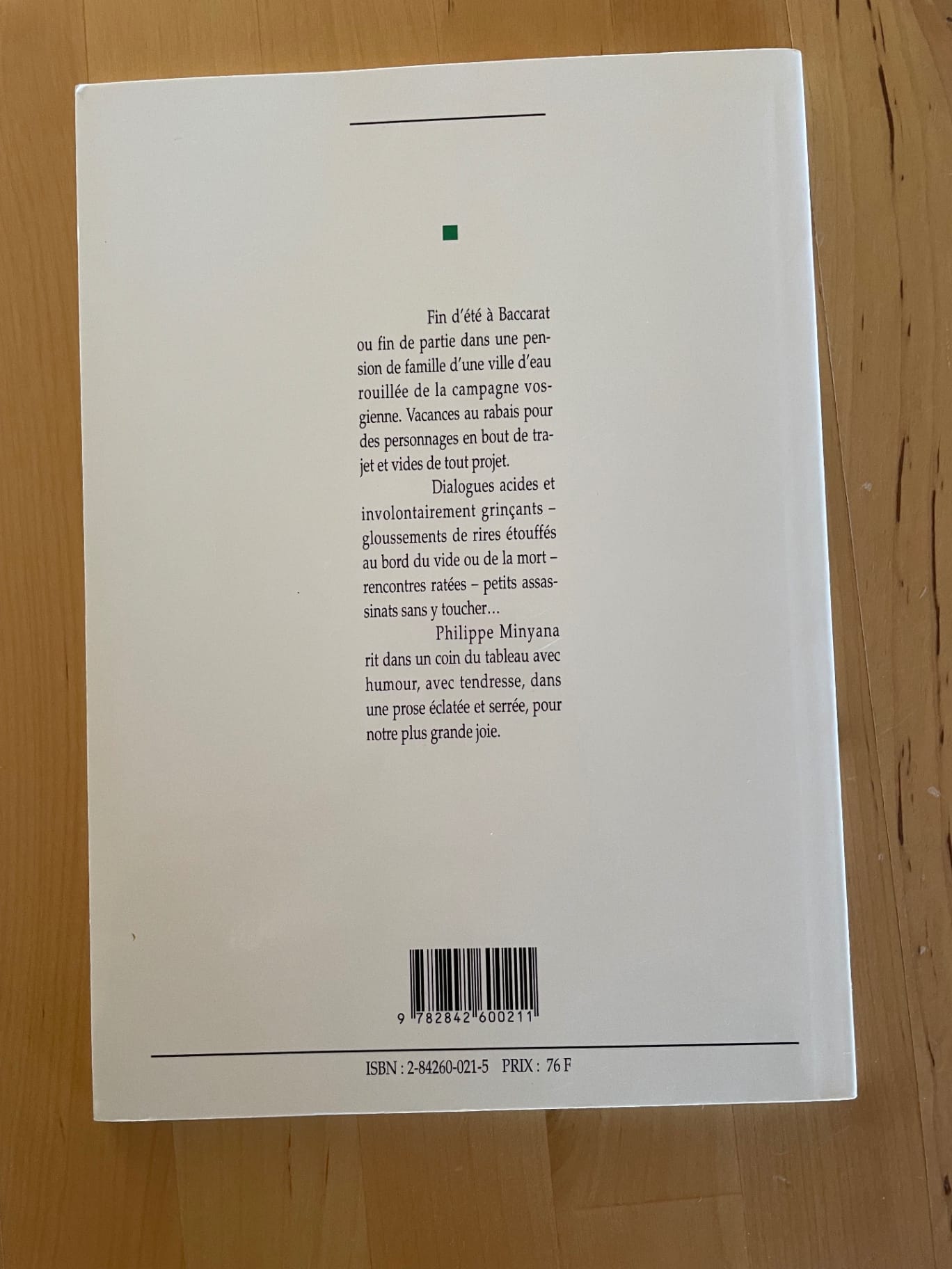 Fin d'été à Baccarat