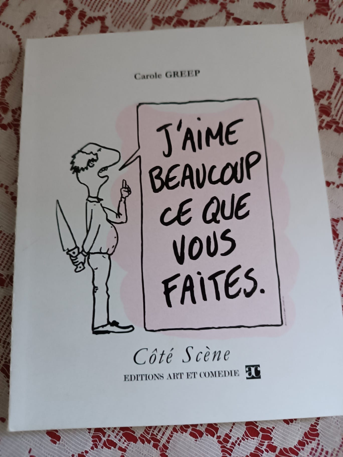 J'aime beaucoup ce que vous faites