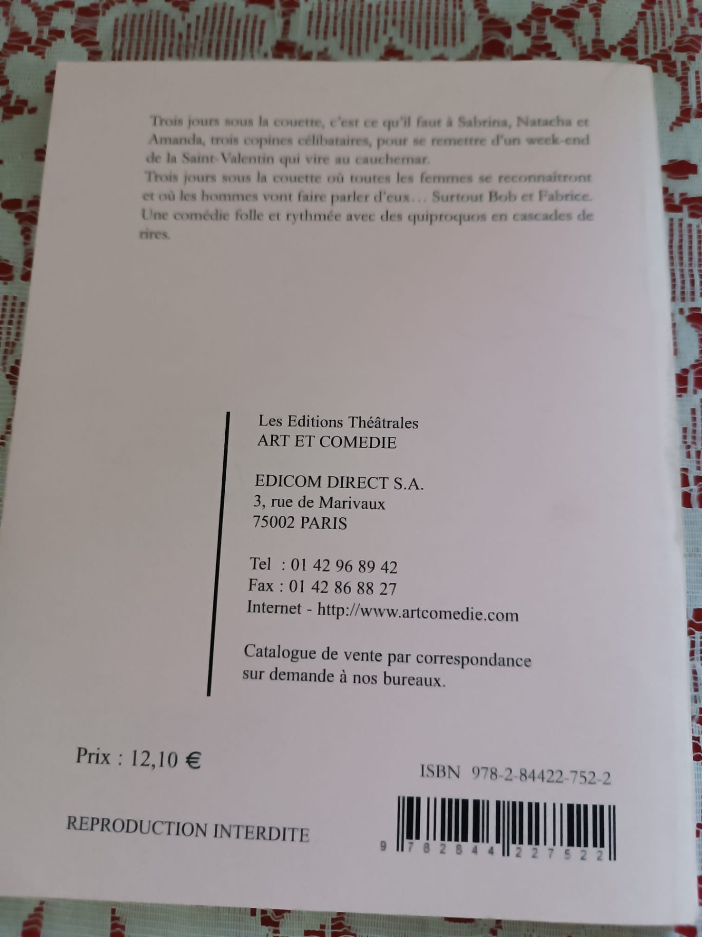 Trois jours sous la couette