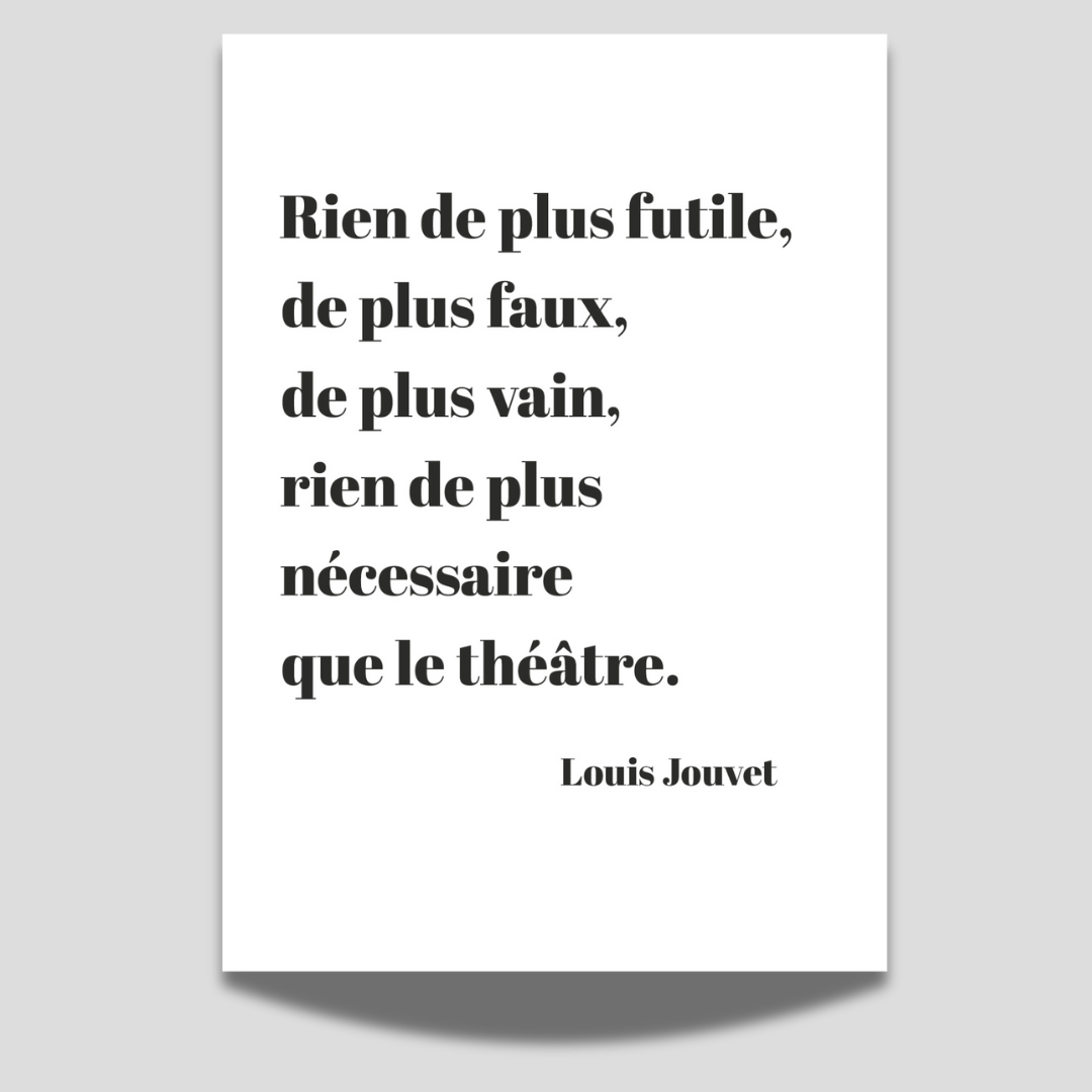 Cartes théâtrales