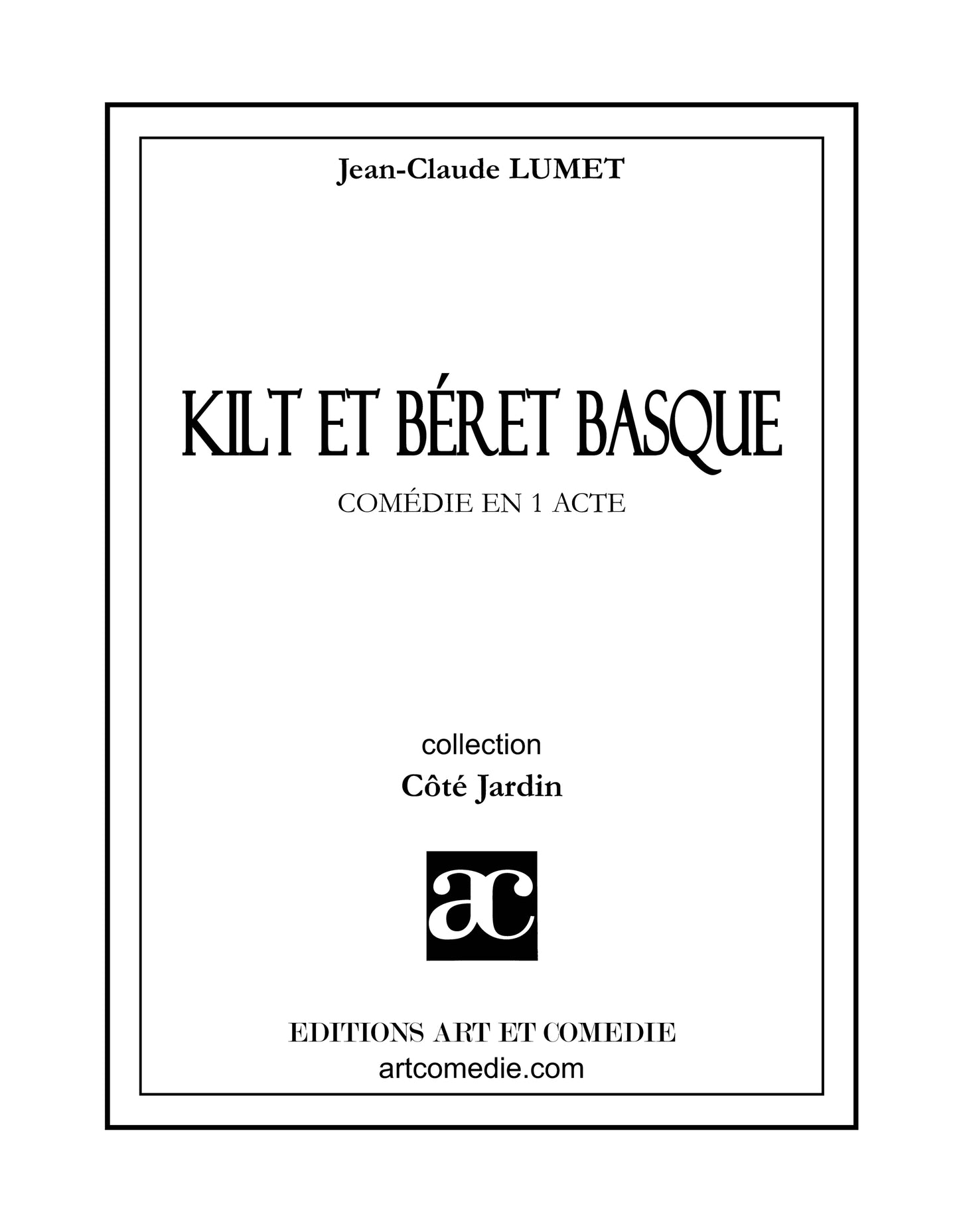 Kilt et béret basque