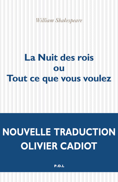 La Nuit des rois ou Tout ce que vous voulez