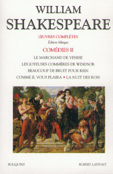 Shakespeare - Comédies - tome 2 - Edition bilingue français/anglais