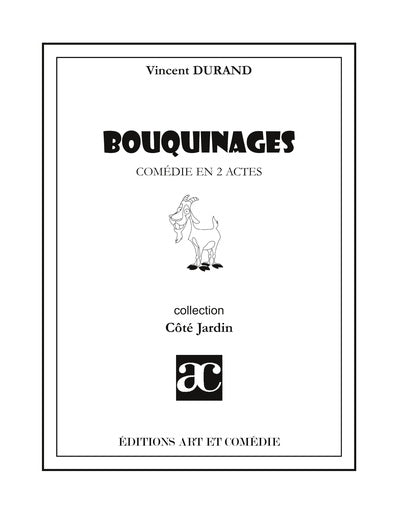 Bouquinages : comédie en 2 actes