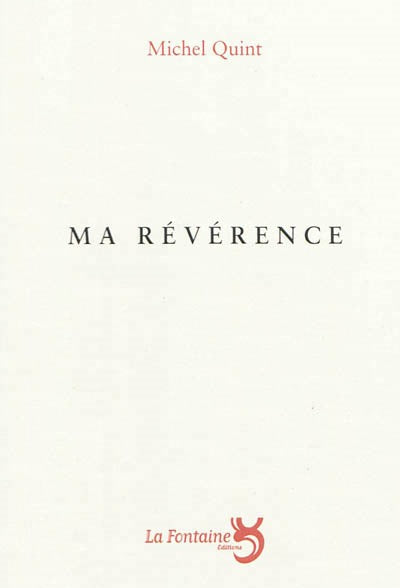 Ma révérence