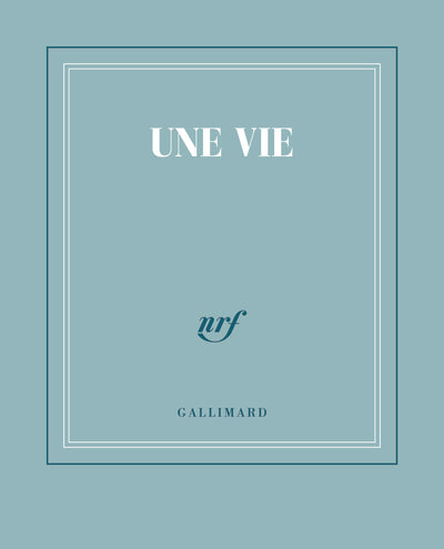Carnet poche couleur "Une vie" (papeterie)