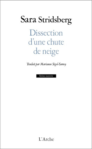 Dissection d'une chute de neige