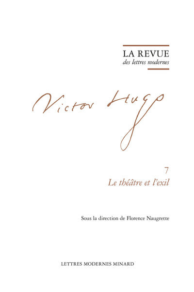 La Revue des lettres modernes