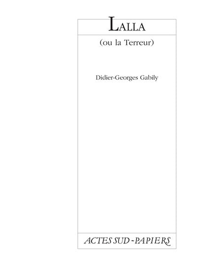 Lalla Ou La Terreur
