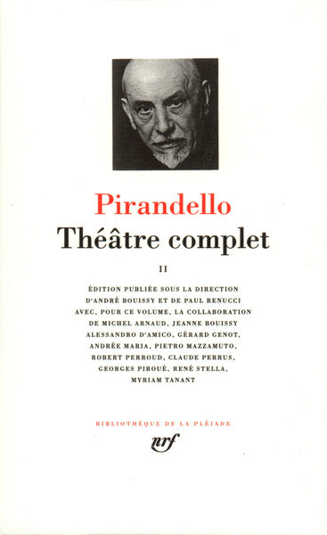 Pléiade - Luigi Pirandello - Théâtre complet