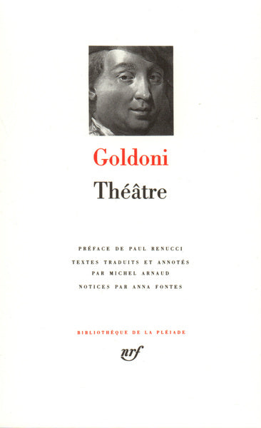Pléiade - Carlo Goldoni - Théâtre