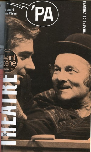 Avant-scène théâtre n° 700. Pa
