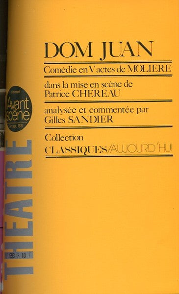 Avant-scène théâtre n° 593. Dom Juan
