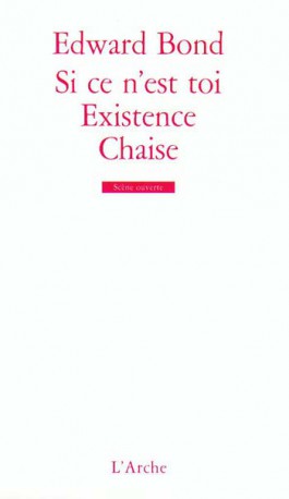 Si ce n'est toi. Chaise. Existence (Occasion)