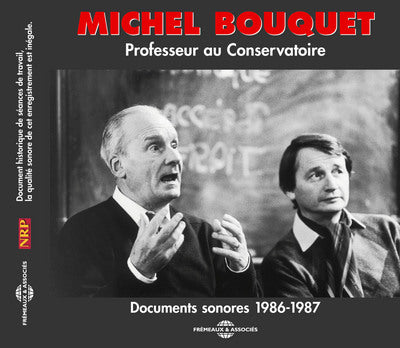 MICHEL BOUQUET CONSERVATOIRE 1986 1987