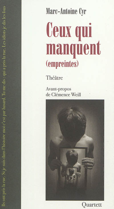 CEUX QUI MANQUENT