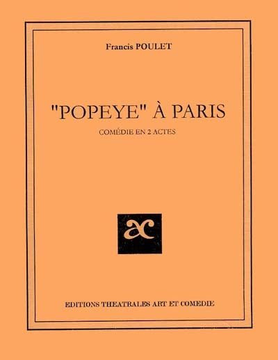 Popeye à Paris : comédie en deux actes