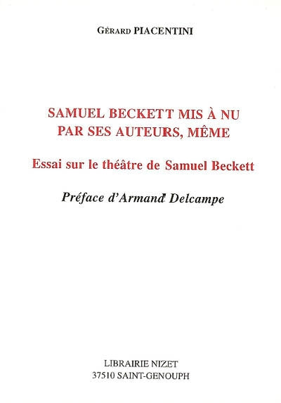 Samuel Beckett Mis A Nu Par Ses Auteurs Meme