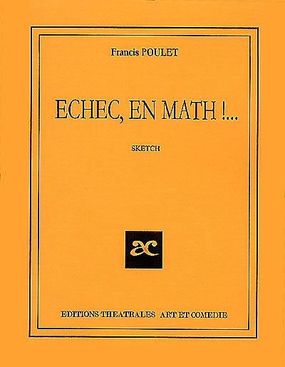 Échec, en math !