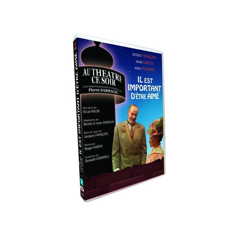 Il est important d'être aime - Au théâtre ce soir - DVD