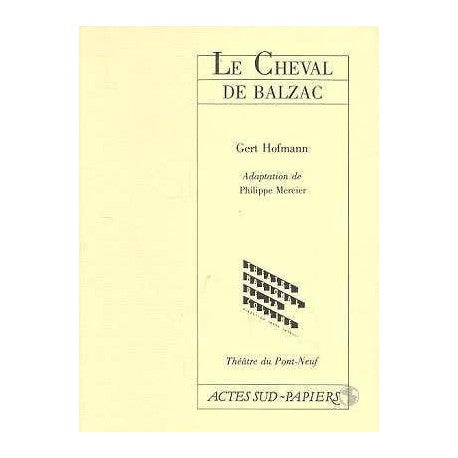 Le cheval de Balzac