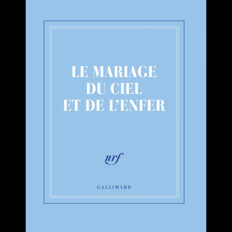 Carnet carré "Le Mariage du Ciel et de l'Enfer" (papeterie)