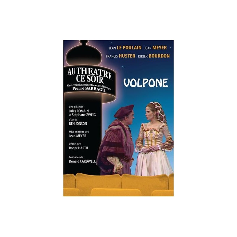 Volpone - Au théâtre ce soir - DVD
