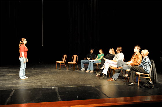 Cours Florent : concours de la classe libre (premier tour)