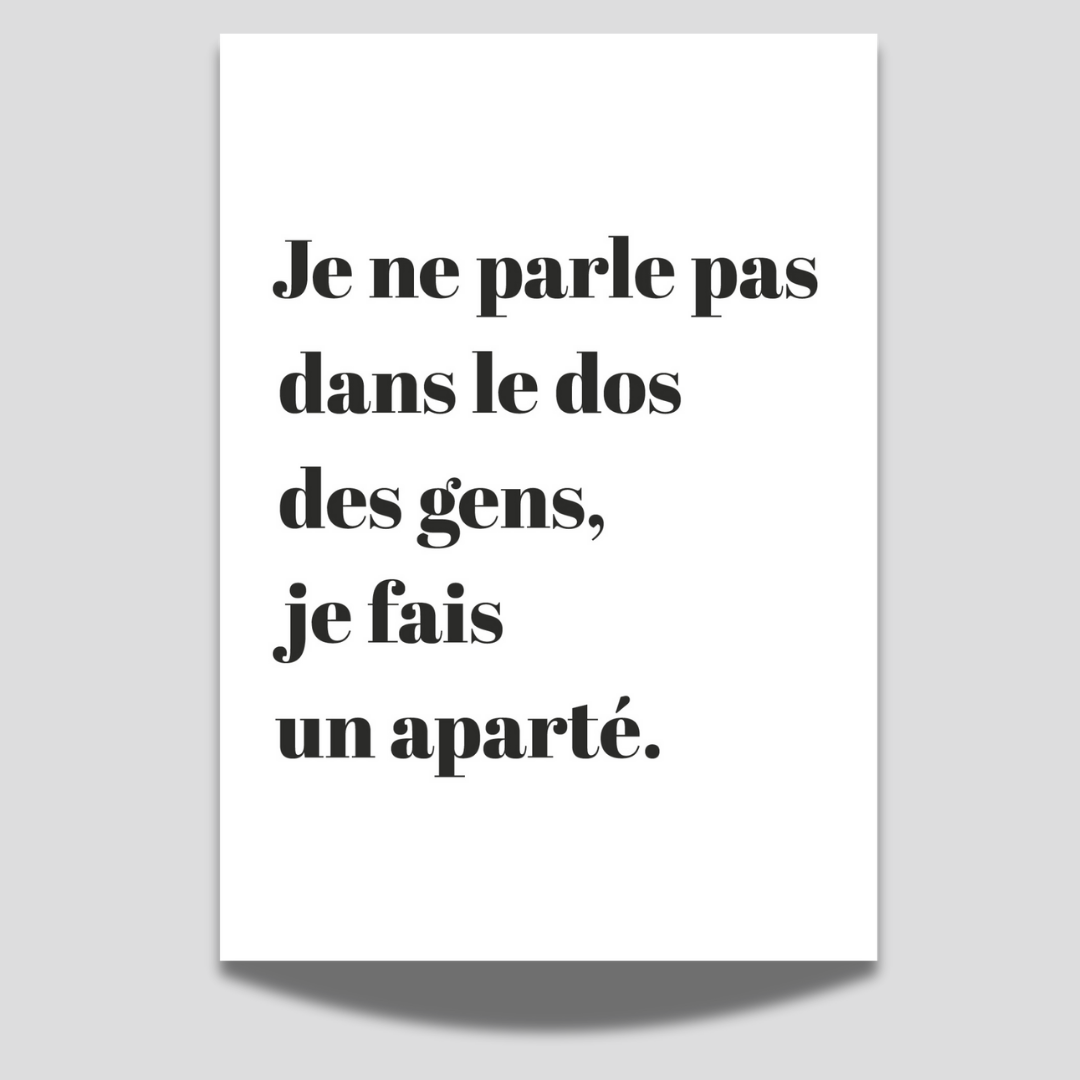 Cartes théâtrales