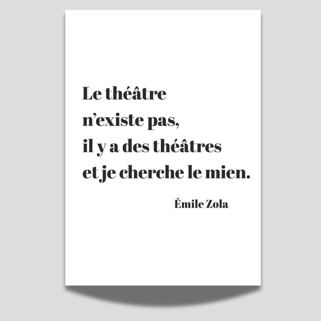Cartes théâtrales