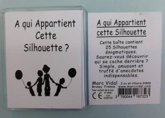 A qui appartient cette silhouette ?