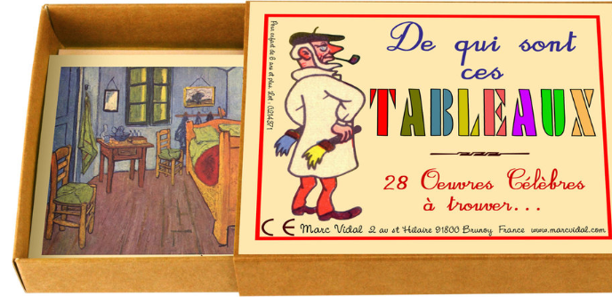 De qui sont ces tableaux ?