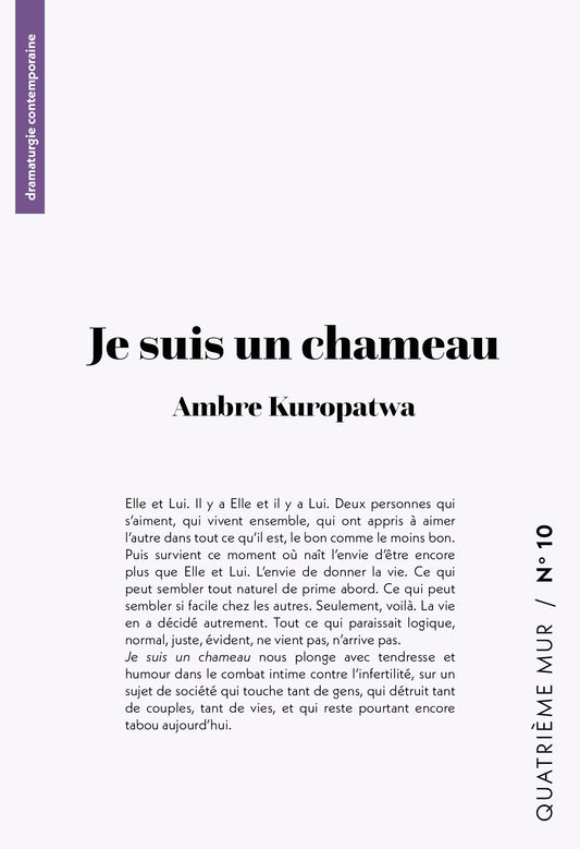 Je suis un chameau