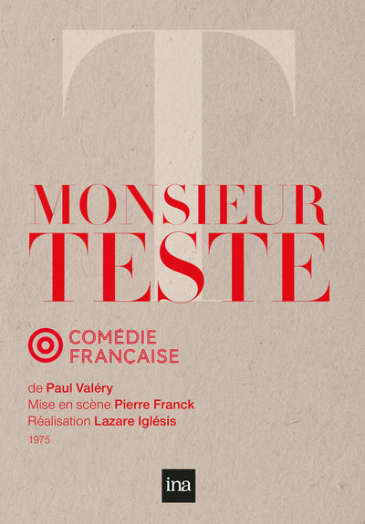 MONSIEUR TESTE - DVD