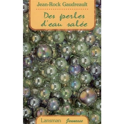 Des perles d'eau salée