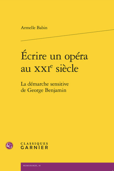 Écrire un opéra au XXIe siècle