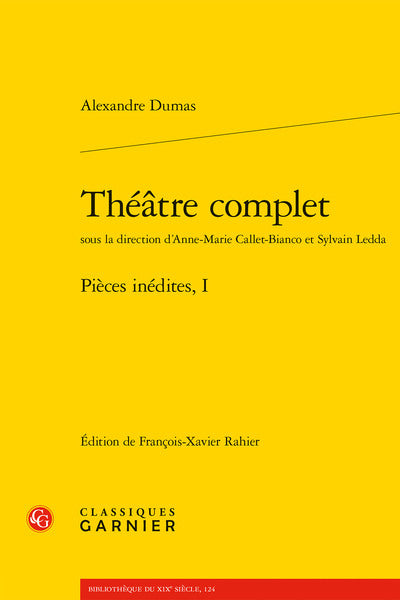 Théâtre complet