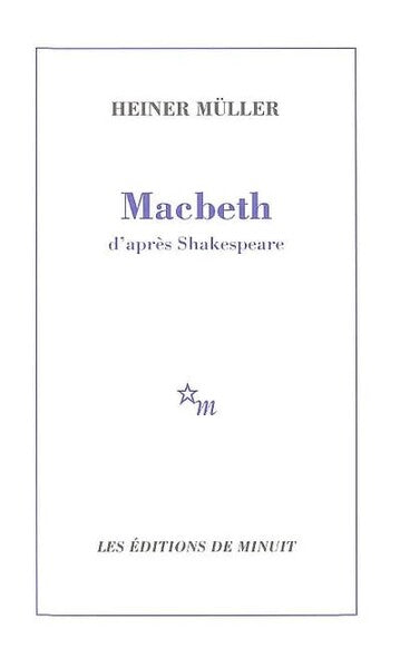Macbeth d'après Shakespeare