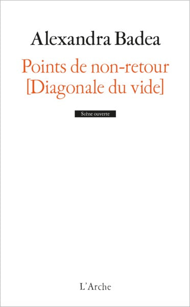 Points de non-retour [Diagonale du vide]