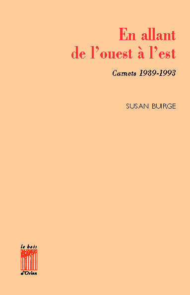 En allant de l'ouest à l'est
