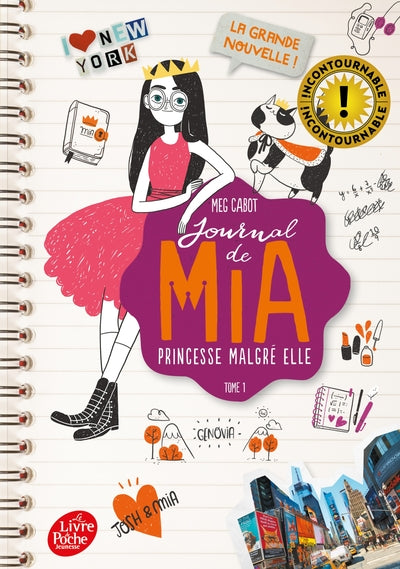 Journal de Mia, princesse malgré elle - Tome 1