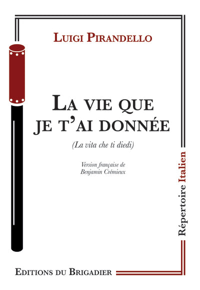 LA VIE QUE JE T'AI DONNEE