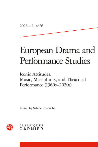 European Drama and Performance Studies