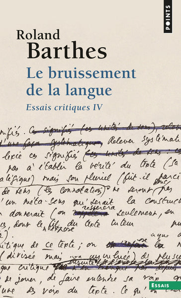 Le Bruissement de la langue