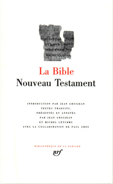 Pléiade - La Bible