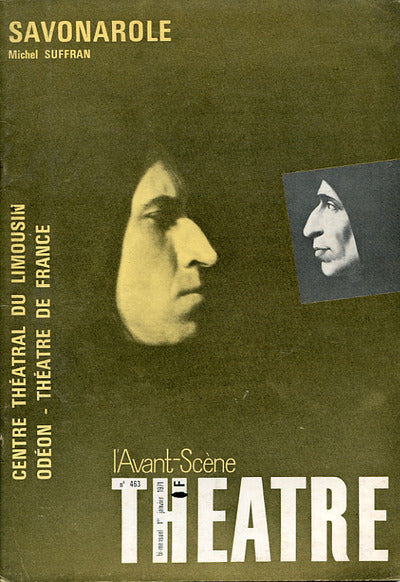 Avant-scène théâtre n° 463. Savonarole