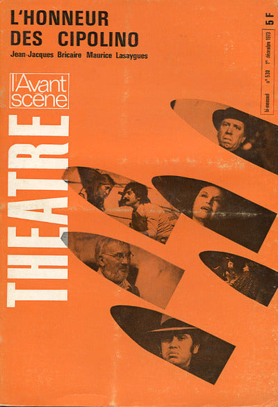 Avant-scène théâtre n° 532. L' Honneur des Cipolino